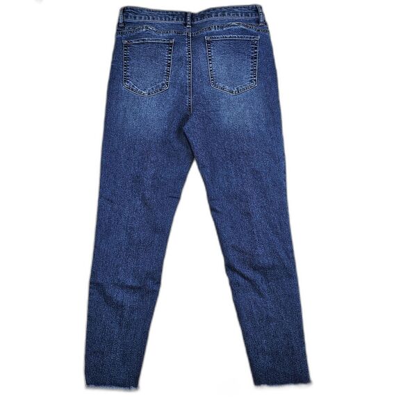 Tinseltown Stretchy Skinny Jeans Dark Wash Women's Size 13 - Picture 2 of 14